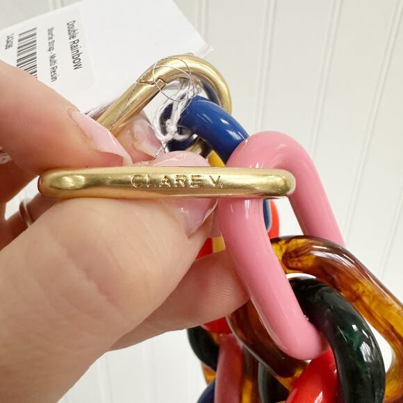 Clare V Multicolor Chain Strap - Picture 5 of 7